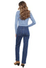 Embroidered Bouquet Jean