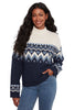 Ski Slope Hearts Sweater