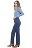Embroidered Bouquet Jean