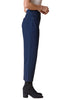 Stonewashed Seamed Straight Pant
