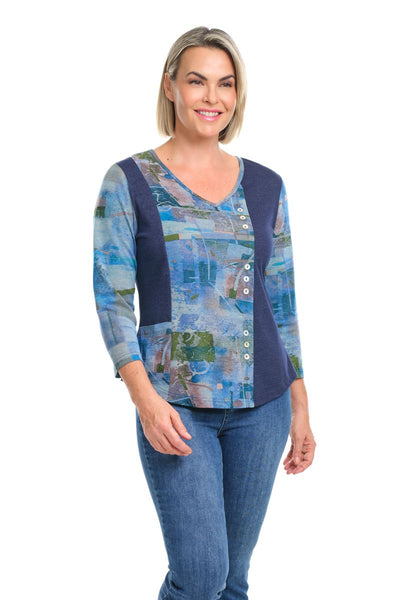 Emily Button Top