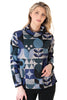 Patchwork and Flowers Reversible Mock Top