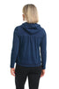 Stonewashed Shirred Hoodie Jacket