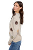 Floating Flowers V Sweater