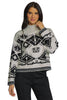 Graphic Fair Isle Sweater