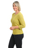 Textured Stripe Boat Neck Top