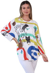 Cats and Birds Tunic